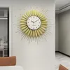 Zegary ścienne Peacock Cartoon Clock Design Modna Sypialnie łazienka Modern Mural Minimalist zegarek urocza dekoracja domu saat