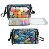 Storage Bags Knitting Yarn Organizer Multifunctional Vintage Bag Project For Needles Crochet Hook