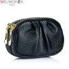 Bolsa de luxo Designer de luxo Bolsa de couro genuíno Mulheres bolsa de moedas Double Change Cartetas Moda Menina Houseweper Cartão Cartão