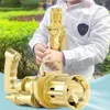 Bubble DHL Gatling Kids Automatic Gun Toys Summer Soap Water Hine 2-in-1 Electric for Children Gift Party Favor 0428