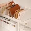Torebki do przechowywania pudełka na torebkę do układania torebki organizator szafy szafy lady torebka torebka torebki crossbady torby showbox
