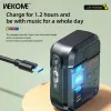 Hoofdtelefoon Wekome Retro Game Style Wireless Bluetooth 5.3 Earbuds DualMic ENC ERMPONE SUPPORT Game en Music -modus voor iPhone en Android