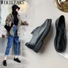 Casual Shoes Low Heel Black Creepers Harajuku Zapatos Oxford Mujer Luxury Women Designers Zapatillas Verano