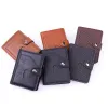 Holders 2021 Popup Card Wallet Automatic Clutch Hasp Fashion Luxury ID Card Holder RFID Aluminum PU Leather Antitheft Business Purses
