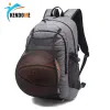 Bags Sports Gym Bag Basketball Backpack Training Bags 2021 Men's Football Backpacks for School Teenager Boys Laptop Rucksack with Net