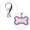 Card Zinc Alloy Dog Bone Shaped Creative Cute DIY Personalized Collars Tags Pendants Pet Dogs Cards Tag Accessories Th0174 s s