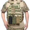 Packs Opentop Molle Tactical M4 단일 잡지 파우치 Airsoft Paintball Hunting Military AR Mag Holster Waist Bag EDC Pouches