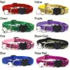 Cats Small Collars Adjustable Pet Pleuche Pets Puppy with Bell Cat Snap Buckle Collar Outdoor Indoor Dogs Necklace TH0177 s
