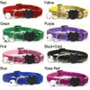 Chats petits colliers animaux de compagnie réglables Pleuche Pippy avec cloche Cat Snap Buckle Collier de chiens intérieurs extérieurs Collier Th0177 S