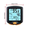 Tela LCD Exibição de ciclismo Speedômetro ABS Digital Bike Odômetro Computador Acessórios para motocicletas de bicicleta240410