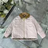 New Brand Girls Boys Down Jacket Luxury High Quality Automne and Winter Children's Trench Coat Trench's Taille de 100 cm-160 cm A2