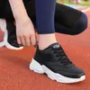 Chaussures décontractées Moipheng Platform Sneakers Femmes Light Black Autumn Taille 35-41 Chunky Woman Trendy Vulcanied