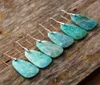 Dangle Earrings Latest Modern Women High End Amazonite Earring Bold Natural Stones Elegant Jewelry Bijoux