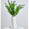 Fleurs décoratives plantes artificielles pour décoration 15 têtes mini pivoine plastique petit rose faux accessoires