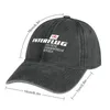 Beretten Interflug (White Text) Cowboy Hat Thermal Visor Luxury cap gentleman dames golfslijtage heren voor dames