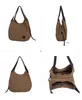 Shoulder Bags Bag Commuter Canvas Solid Color Casual Large Capacity Women's Mummy Fashion