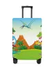 Accessories Cute Cartoon Dinosaur Cactus Kids White Travel Luggage Cover Elastic Baggage Cover Suitcase Case Dust Cover Travel Accessories