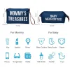 Bags 3pcs/set Mommy Bag Travel Tote Bag Portable Maternity Bag Milk Bottle Insulation Bag Largecapacity Mother and Baby Diaper Bag