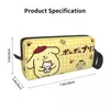 Cosmetic Bags Pom Purin Cartoon Bag Women Makeup Animal Dog Travel Water Resistant Toiletry Organizer Pouch