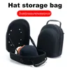 Storage Bags Hat Travel Case With Carry Handle Box EVA Baseball Cap Carrier For Traveling And Home