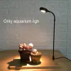 Aquaria 10w potplanten warmte isolatie met houten bord waterdichte USB aangedreven miniatuur landschap aquarium led lichte huis vissen tank