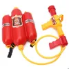 Water Gun Kids speelgoed Grote rugzak Water Gun Fireman Blaster Summer Beach Pool Outdoor Games blusser Soaker Children cadeau 240416