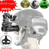 Cameras NVG10 Vision nocturne Casque monoculaire Vision nocturne Goggle HD1080P Green Tactical Head WiFi IP66 Hunting Trail Night Vision Camera
