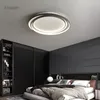 Luci a soffitto camera da letto principale luce moderna moderna minimalista ultra sottile lampada da soggio