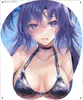 Muisblokken Pols Rest Pols Rest 3D Muiskussen Mat Japan Anime Breast Gamer Moupad Y240419