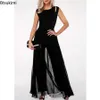 2024 Womens Summer Casual Jumpsuits Solid Elegant Sleeveless High Waist Women s Overalls Female Party Club Outfits 240409