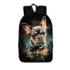 Sacs allemand Berger / Pit / Staffordshire Bull Terrier / Rottweiler Sac à dos pour enfants adolescents Sacs d'école garçon Boys de chiens Bags