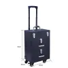 Cases Travel Tale Women Beauty Trolley Case Professional Make Up Costeat Torka walizka do paznokci