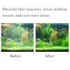 Uppvärmning av akvarium Fish Tank Filter Media Ceramic Rings Activated Carbio Bio Balls Clear Water With Free Filter Net Bag 500g