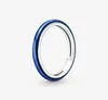 100 925 Sterling Silver Me Electric Blue Ring for Women Wedding Wedding noivado Acessórios de jóias de moda306W7052571