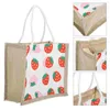 Sacs à manger bento sac en toile Picnic Thermal Lunch Box mignon pour les étudiants en tissu extérieur