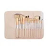 Makeup Brushes 12Pcs/Set High Quality Kit Wood Handle Portabel Travel Toiletry With Retail Bag Drop Delivery Health Beauty Tools Acces Otrm7