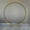 Party Decoration Wedding Round Backdrop Stand Balloon Arch Support Kit Outdoor Decor Birthday Props Artificial Flower