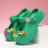 Tofflor Mary Jane Princess Shoes Women Summer Dress Lovers Beach Sandals Cave Garden Children Flip Flops