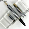 Pens St Penpps 601 Vacumatic Fountain Pen Steel Ink Pen Pin Piston Type/Fine Nib Golden/Silver Clip文房具オフィス学用品