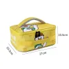 Bags Portable Kids Cartoon Lunch Bag Boys Thermal Bento Cooler Carry Totes Insulated Girl Oxford Breakfast Picnic Food Box Case