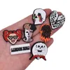 Anime Charms Großhandel Kindheitserinnerungen Halloween Charaktere Schädel Skelett Lustige Geschenk Cartoon Charms Schuhzubehör PVC Dekoration Schnalle