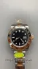 Чистые заводские мужские часы Cal.3285 Движение CF Super версия 40 мм 126711 126711Chnr Ceramic 18K Rose Gold Luminova Watches Механические автоматические мужские наручные часы.
