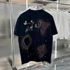 2024 Męskie kobiety haftowe projektanci koszuli moda moda S Casual T Shirty Man Ubranie Street Designer Krótkie Ubrania Tshirty Europejski rozmiar S-XL