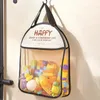 Storage Bags Hanging Bag Capacity Waterproof Mesh For Bathroom Organization Socks Toys Organizer With Easy