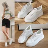 Chaussures décontractées comemore en cuir blanc 2024 automne légère chaussure féminine semelle douce baskets d'été pour femmes tennis noir 34