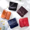 Purses Women Small Coin Purse Bag Wallet Change Purs Pengar påsar Mini plånböcker Ko Läder Vintage Key Card Coin Earphone Holder Pouch