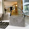 Bag diamants kväll handväskor för kvinnor koreansk lyxdesigner glänsande strass liten koppling handväska damer säck femme mode cb