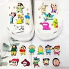 Accantina anime Memorie d'infanzia all'ingrosso Personaggi giapponesi Funny Gift Charms Accessori per scarpe Accessori per scarpe Pvc Buckle Mumo di gomma morbida Incantesimi