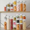 Бутылки для хранения прочные пищевые контейнеры прозрачная банка для кухни для зерна хорошая уплотнение легко