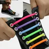 Shoe Parts Elastic Silicone Shoelace Semicircle Shoelaces Sneakers No Tie For Men Women Laces Rubber Zapatillas